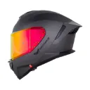 CASCO INTEGRAL SHAFT PRO 609 DOBLE VISOR VENOM SOLID GRIS OSCURO NEGRO MATE