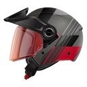 CASCO ABIERTO SHAFT SH212 GUANABY GRIS ROJO 