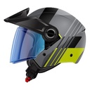 CASCO ABIERTO SHAFT SH212 GUANABY GRIS AMARILLO