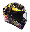 CASCO INTEGRAL AGV K1S BEZZECCHI 2023 NEGRO FULL COLOR BRILLO E2206 