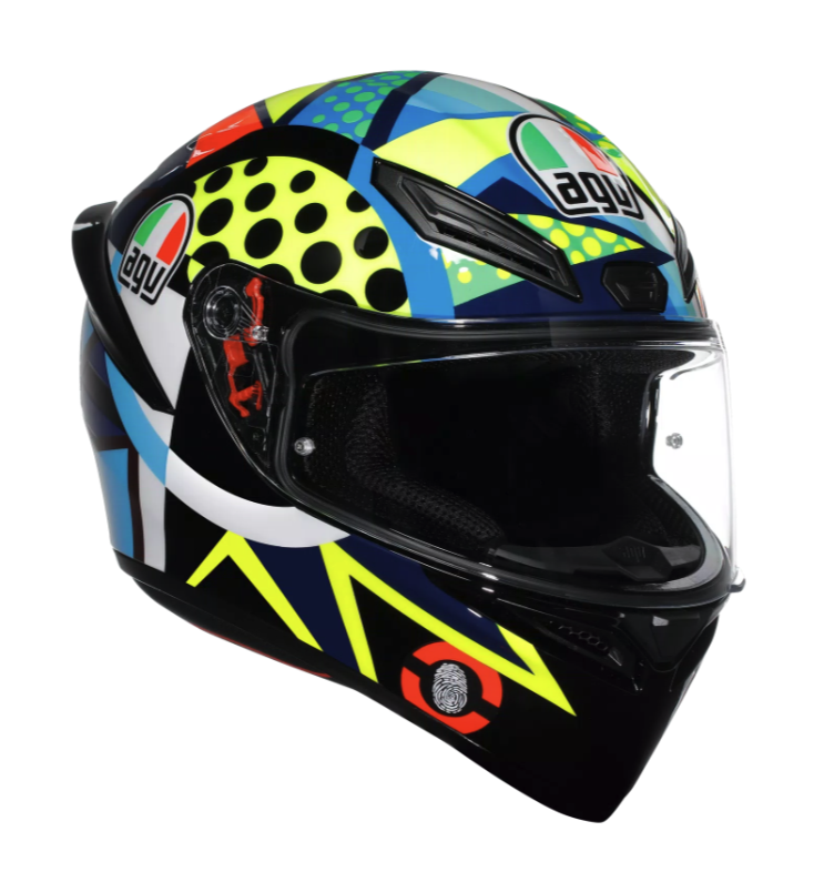 CASCO INTEGRAL AGV K1S ROSSI WINTER TEST 2020 BRILLO E2206