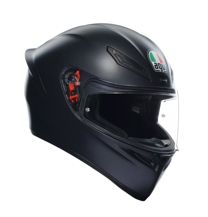CASCO INTEGRAL AGV K1S SOLID NEGRO MATE E2206