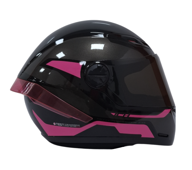 CASCO INTEGRAL ICH 501SP HED NEGRO FUCSIA VISOR NEGRO