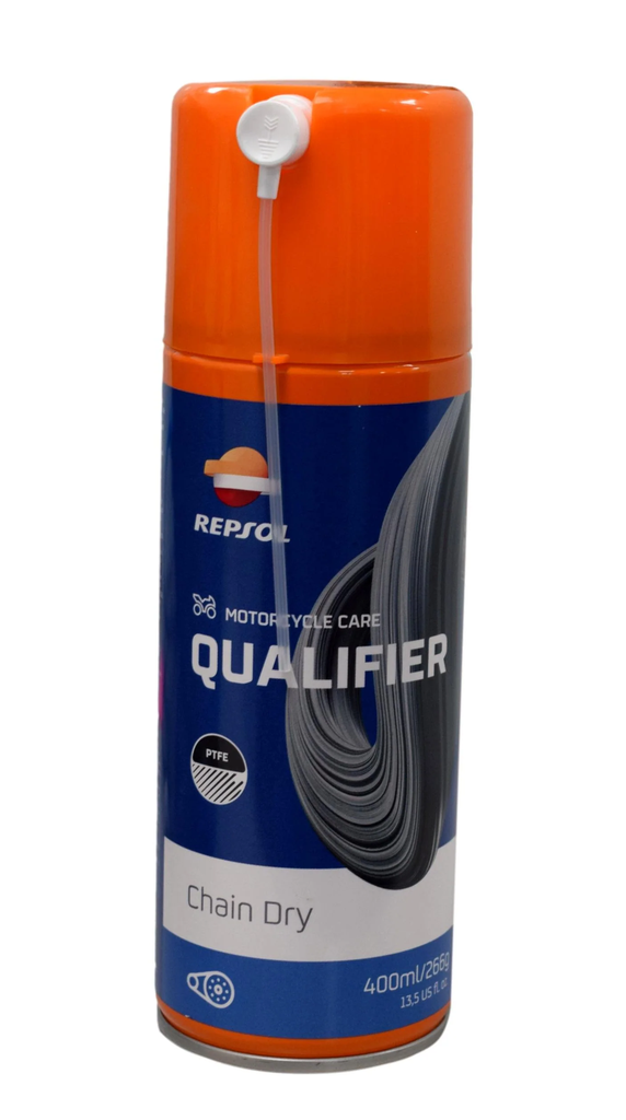 LUBRICANTE REPSOL QUALIFIER CADENA CHAIN DRY BLANCO