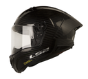 CASCO INTEGRAL LS2 805 THUNDER GP AERO CARBONO SOLID NEGRO BRILLO