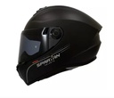 CASCO INTEGRAL SPARTAN DRAKEN SOLID A3 NEGRO MATE VISOR NEGRO ADICIONAL