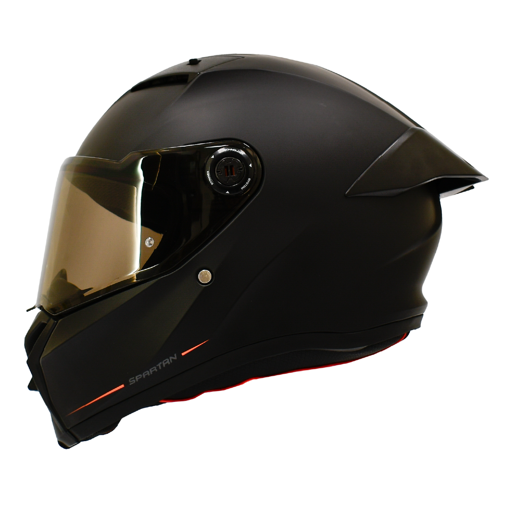 [450393] CASCO INTEGRAL SPARTAN FENIX NEGRO MATE (S)