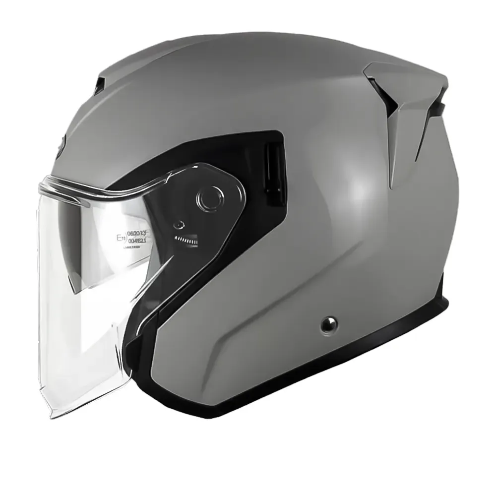 [460620] CASCO ABIERTO ZEUS 626 GRIS NARDO BRILLO (S)