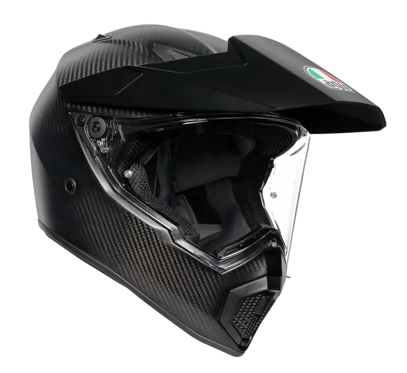 [177491] CASCO MULTIPROPOSITO AGV AX-9 CARBONO NEGRO MATE E2206 (S)