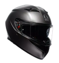 CASCO INTEGRAL AGV K3 MONO SOLID GRIS METALIZADO MATE E2206