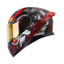 CASCO INTEGRAL SHAFT PRO 612 FARAON NEGRO ROJO MATE