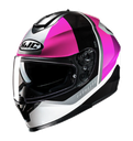 CASCO INTEGRAL HJC C70N ALIA MC8SF FUCSIA BLANCO MATE