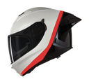CASCO INTEGRAL NOLAN N-60.6 SPORT VERNICIATUR BLANCO PERLA NEGRO BRILLO