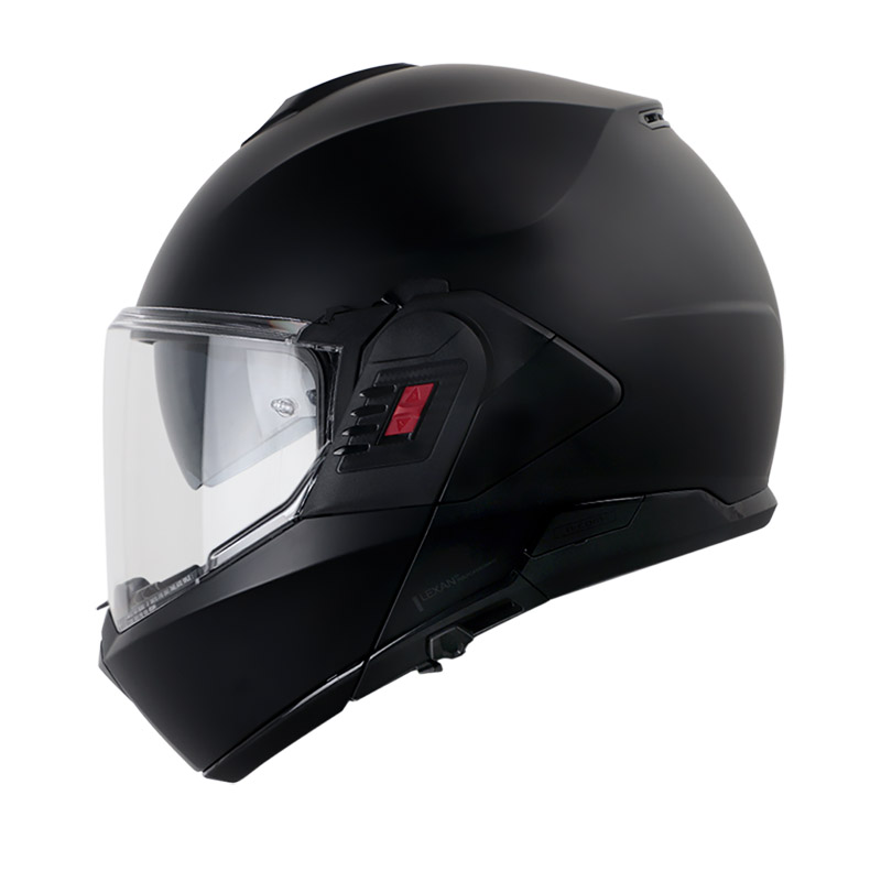 [174741] CASCO ABATIBLE NOLAN N-120-1 CLASSIC NEGRO BRILLO (S)