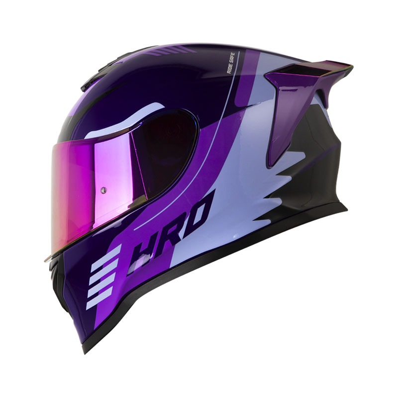 CASCO INTEGRAL HRO 506SP STEAM MORADO MORADO CLARO BRILLO