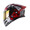 CASCO INTEGRAL SHAFT PRO 612 INSIDE SOUL ROJO OSCURO GRIS BRILLO
