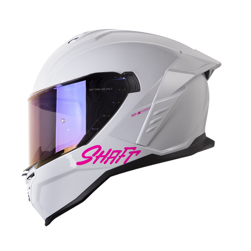 CASCO INTEGRAL SHAFT 598GTR SOLID GRIS CLARO FUCSIA BRILLO