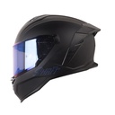 CASCO INTEGRAL SHAFT 598GTR SOLID NEGRO AZUL OSCURO MATE