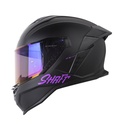 CASCO INTEGRAL SHAFT 598GTR SOLID NEGRO MORADO MATE