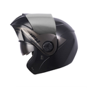 CASCO ABATIBLE ICH 3110 DOBLE VISOR DROP NEGRO NEGRO VISOR SILVER