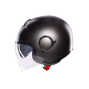 CASCO ABIERTO AGV ETERES SOLID GRIS OSCURO MATE