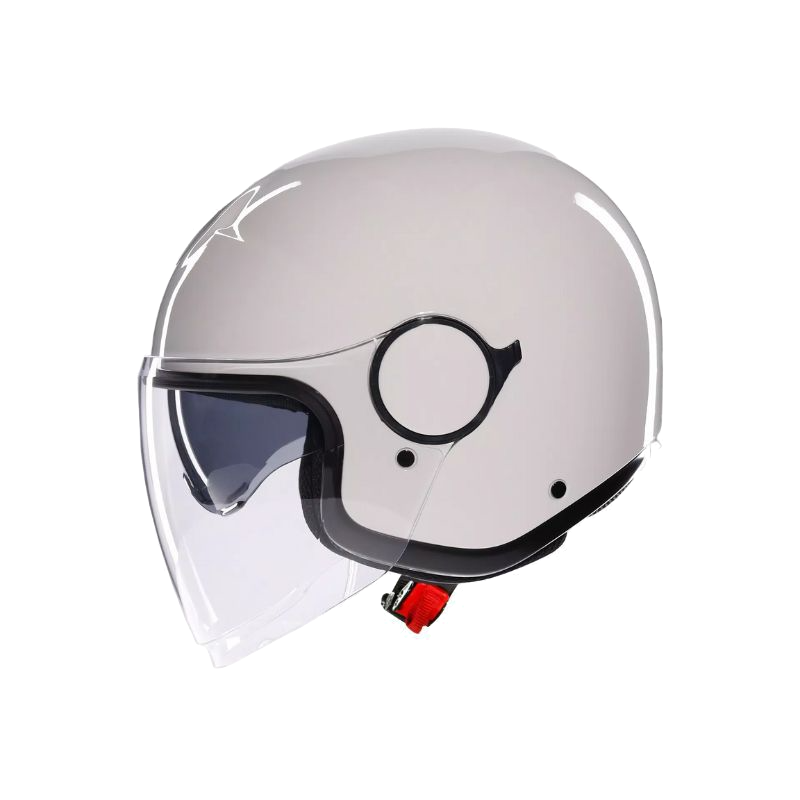 CASCO ABIERTO AGV ETERES SOLID BLANCO BRILLO