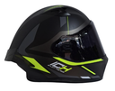 CASCO INTEGRAL ICH 503 TRENT NEGRO AMARILLO MATE VISOR NEGRO