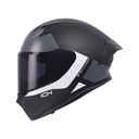 CASCO INTEGRAL ICH 503 KENDRY NEGRO BLANCO MATE VISOR NEGRO