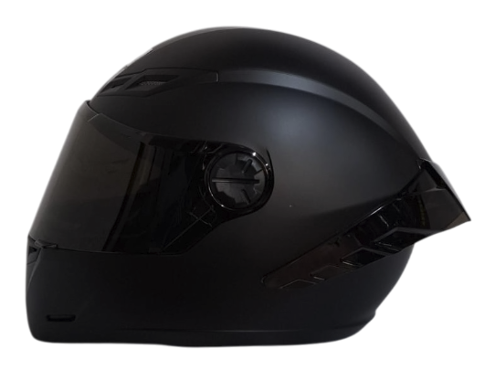 [188494] CASCO INTEGRAL ICH 501SP SOLID NEGRO MATE VISOR NEGRO ALERON NUEVO (S)