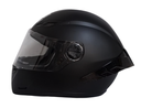 CASCO INTEGRAL ICH 501SP SOLID NEGRO MATE VISOR TRANSPARENTE ALERON NUEVO