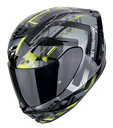 CASCO INTEGRAL SCORPION EXO-391 CLUTER NEGRO AMARILLO NEON
