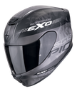 CASCO INTEGRAL SCORPION EXO-391 AVA NEGRO SILVER MATE
