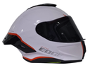 CASCO INTEGRAL EDGE SHANGHAI RUSH BLANCO NARANJA BRILLO