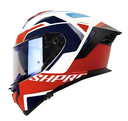 CASCO INTEGRAL SHAFT PRO 609 DOBLE VISOR VENOM STREETFORM BLANCO ROJO BRILLO