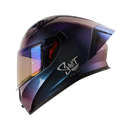 CASCO INTEGRAL SHAFT 526SP EVO SOLID CAMALEON SILVER BRILLO SPOILER NUEVO