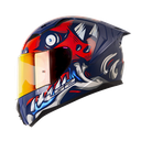 CASCO INTEGRAL LS2 810 X-KULL AZUL OSCURO GRIS BRILLO