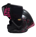 CASCO ABATIBLE ICH 3120 DOBLE VISOR INFINITY NEGRO FUCSIA MATE VISOR NEGRO