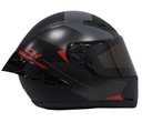 CASCO INTEGRAL ICH 501SP JUNE NEGRO ROJO MATE VISOR NEGRO
