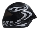 CASCO INTEGRAL ICH 501SP TRIBAL NEGRO BLANCO MATE VISOR NEGRO