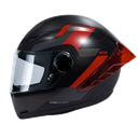CASCO INTEGRAL ICH 501SP RUUBIR NEGRO ROJO MATE VISOR TRANSPARENTE