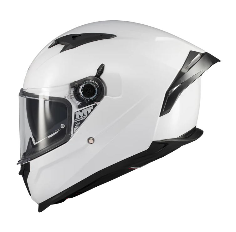 CASCO INTEGRAL MT FF128 DOBLE VISOR BRAKER PURE A0 BLANCO NEGRO BRILLO