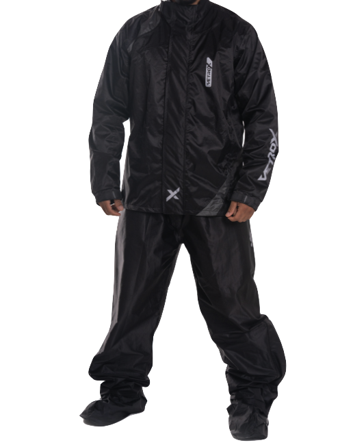 IMPERMEABLE VETROX EVO NEGRO GRIS DAMA
