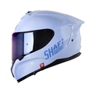 CASCO INTEGRAL SHAFT PRO 610 EVO DOBLE VISOR SOLID AZUL CLARO AZUL