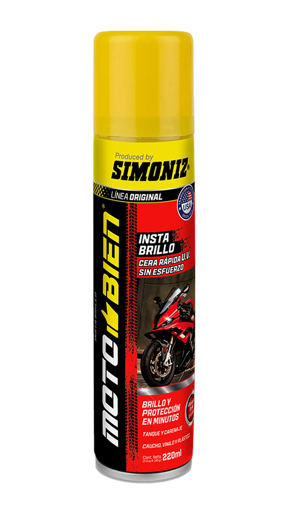 SPRAY MOTOBIEN SIMONIZ INSTABRILLO CERA U.V
