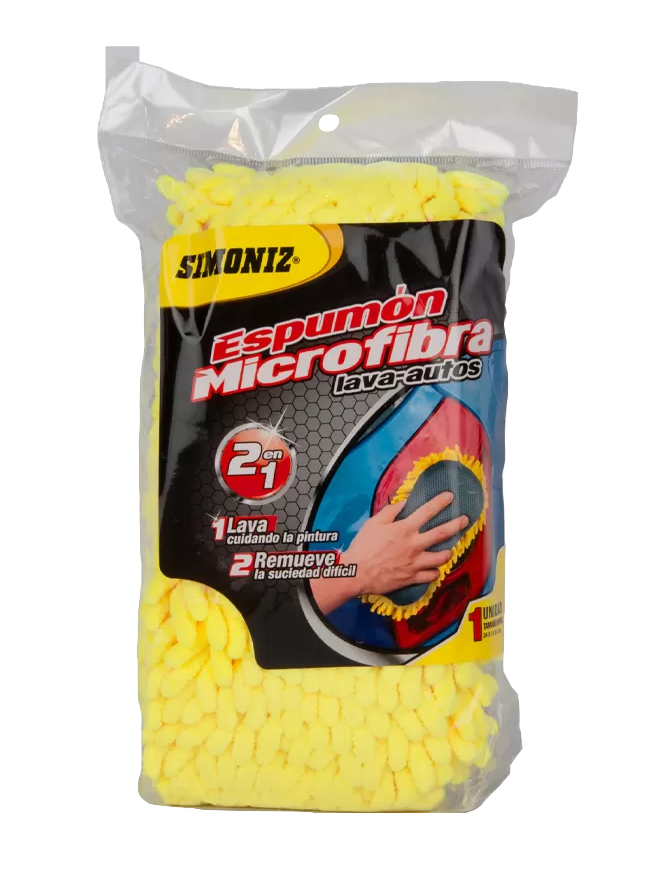 ESPUMON SIMONIZ MICROFIBRA LAVA-AUTOS