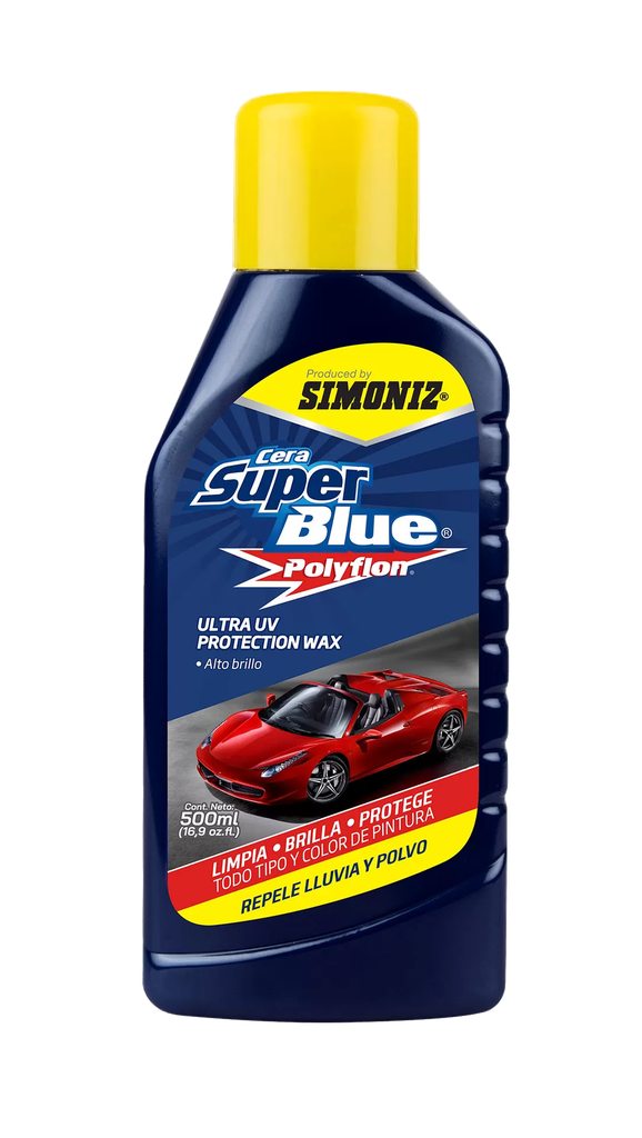 CREMA SIMONIZ CERA SUPER BLUE CON POLYFLON