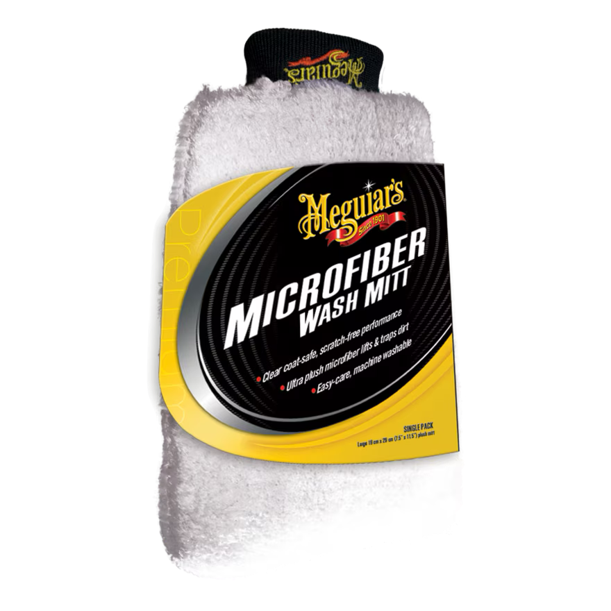 GUANTE MEGUIAR'S DE LAVADO MICROFIBRA