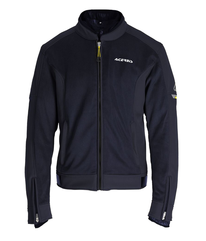 CHAQUETA ACERBIS CE GORDON AZUL AMARILLO