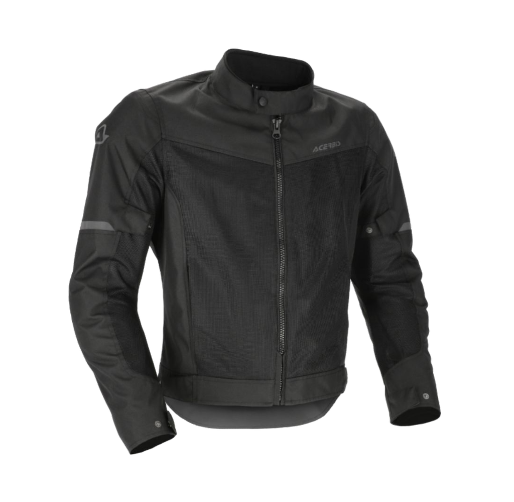 CHAQUETA ACERBIS CE RAMSEY VENTED 2.0 NEGRA (S)