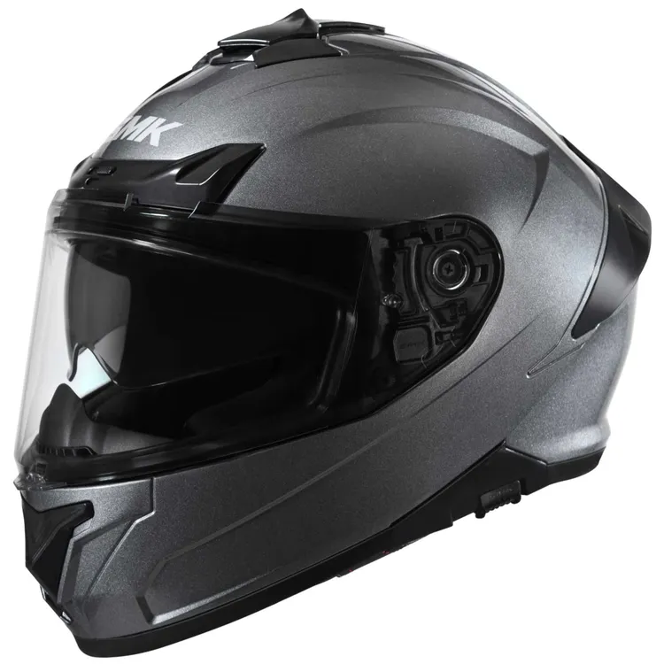 CASCO INTEGRAL SMK TYPHOON SOLID GRIS BRILLO